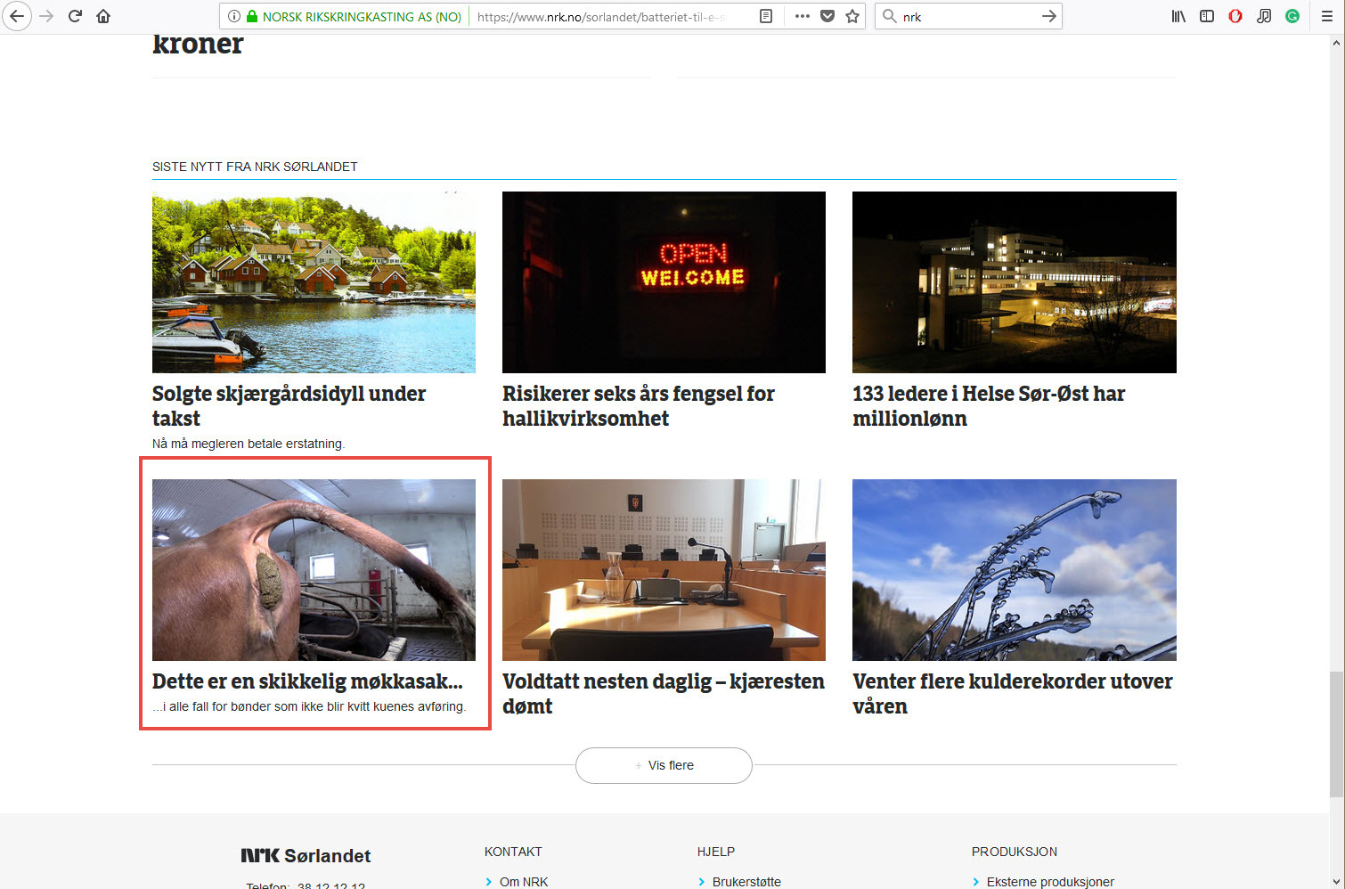 Дамы и господа, представляю вам главный новостной сайт Норвегии - Норвегия, Новости, Абсурд, Первый канал, Скриншот, WTF