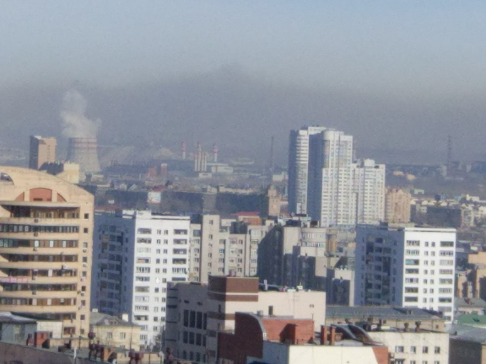 Sky of Chelyabinsk [16.03.2018] - My, Chelyabinsk, Smoke, Ecology