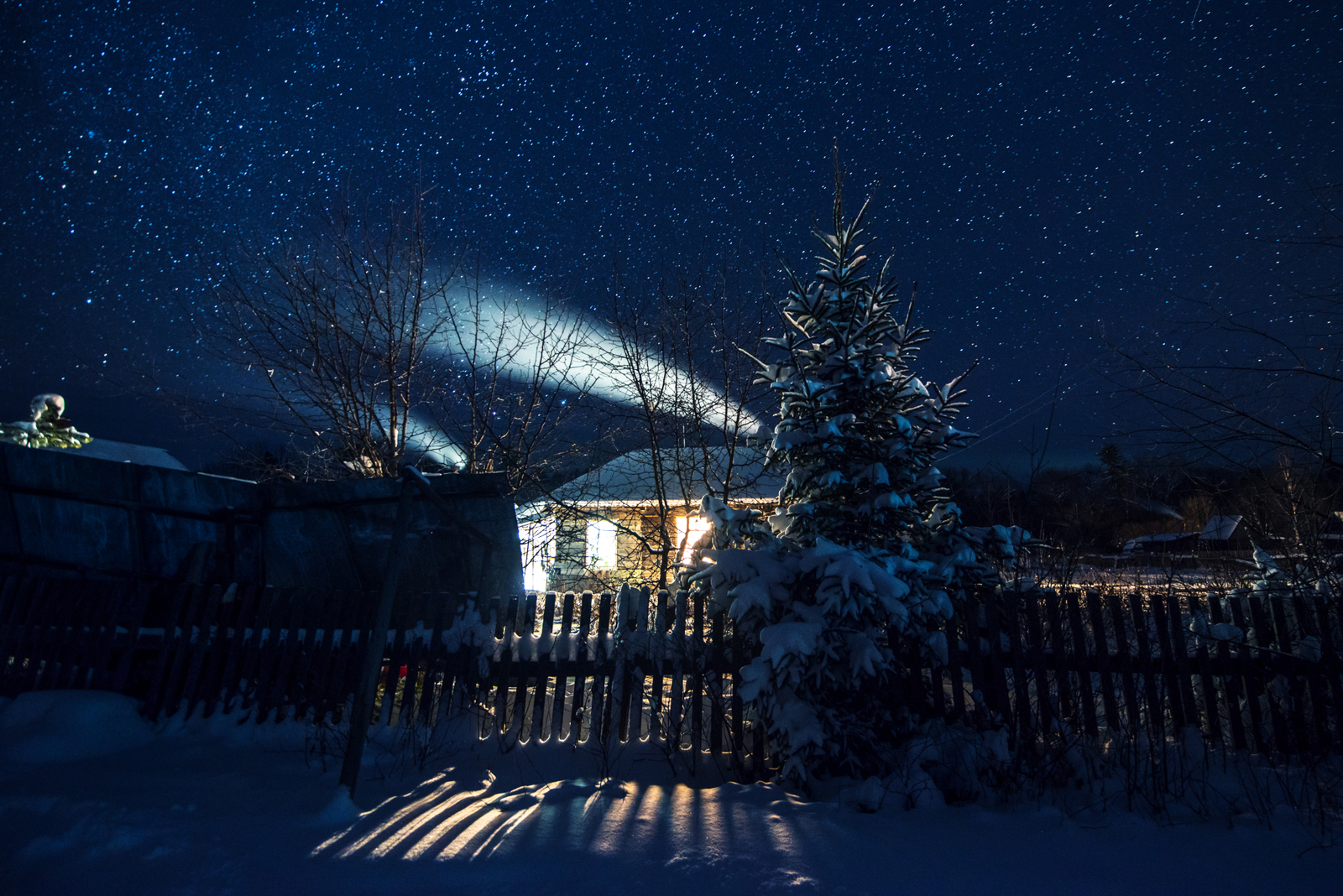 Winter behind... - Winter, Story, Snow, Not mine, Village, North, beauty, The photo