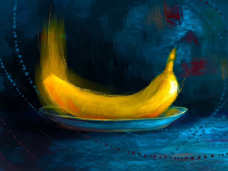 Insolent fruits and berries - My, Фрукты, Painting, Digital drawing, Still life, Longpost