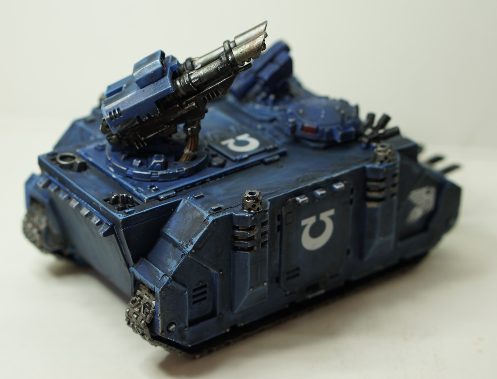 My first Razorback - My, Painting miniatures, Board games, Warhammer 40k, Airbrush, Longpost, The photo