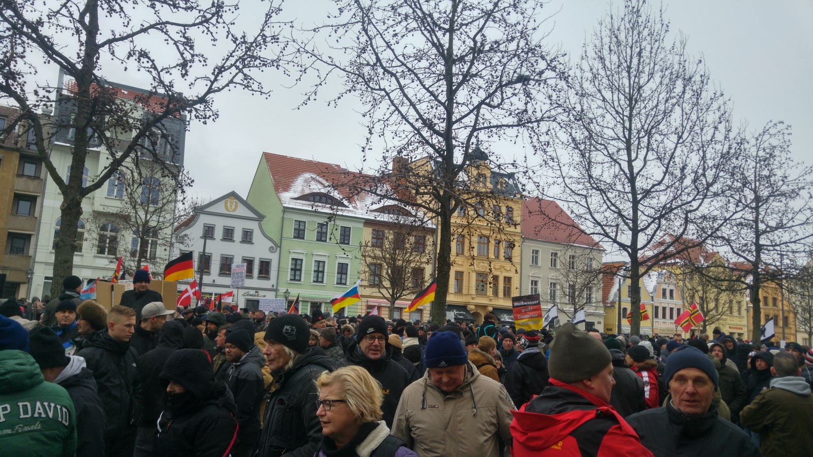 Демонстрации в Германии - Моё, Политика, Германия, Ангела Меркель, ГДР, Демонстрация, Беженцы, Длиннопост