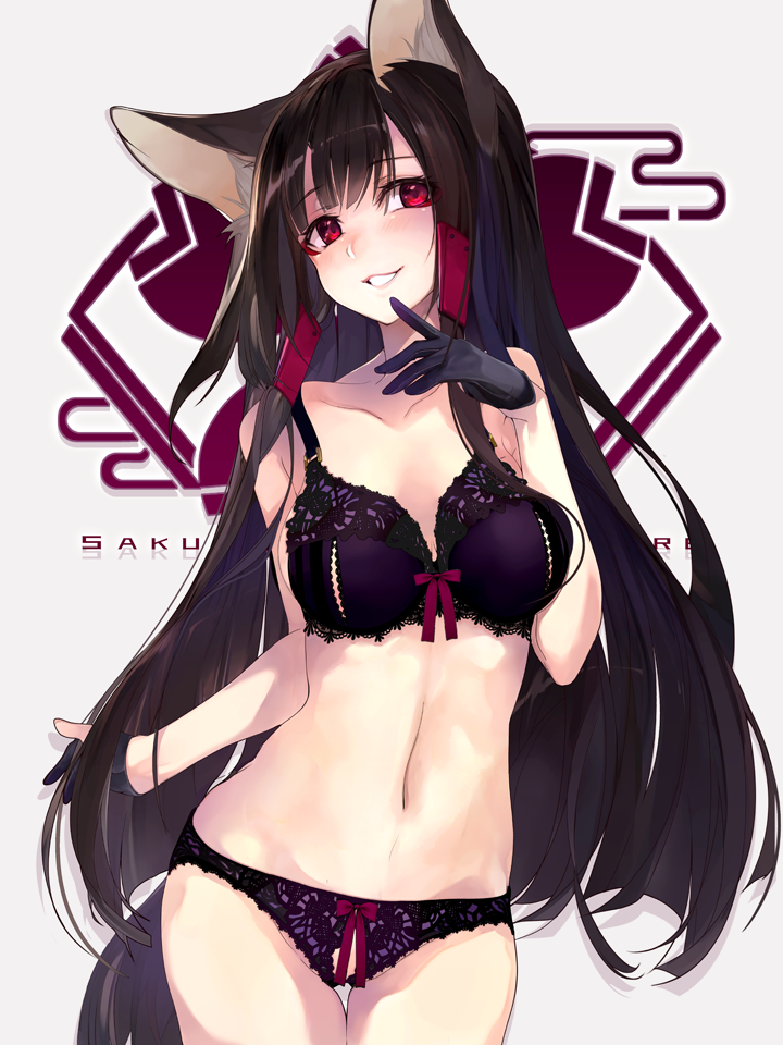 Onime Art - Anime, Anime art, Akagi, , Azur lane, Underwear