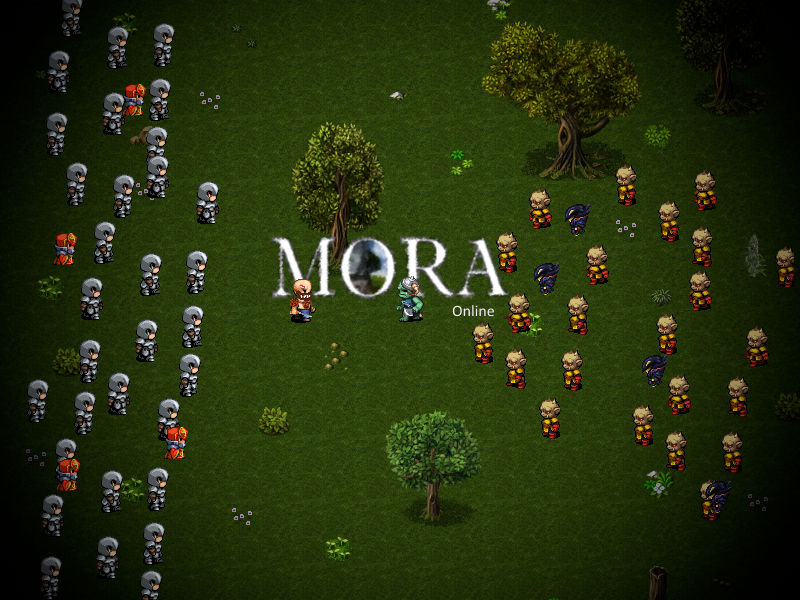 MORAonline MMORPG development (combat video) - My, Online, MMO, RPG, MMORPG, Mora, , Gamedev