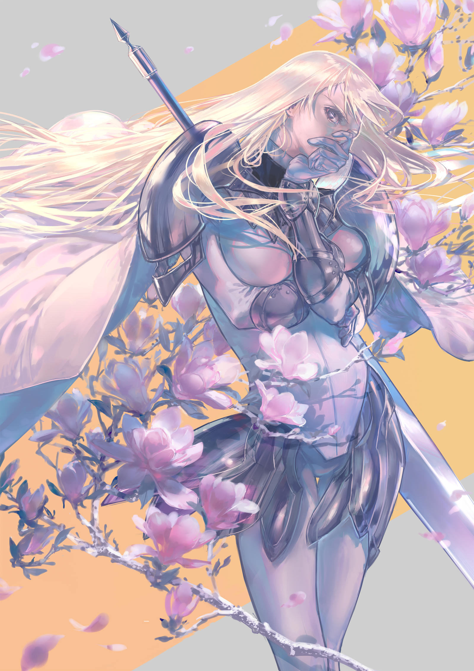 Claymores - Anime art, Art, Pixiv, Longpost, Claymore, Anime