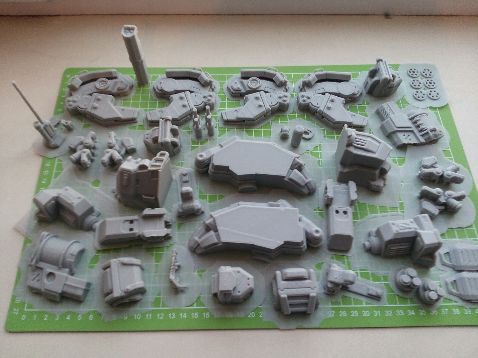 Medium Combat Mech SPWP-170 The Fiddler - My, 3D printer, Mech, Mechwarrior, Longpost, Fur