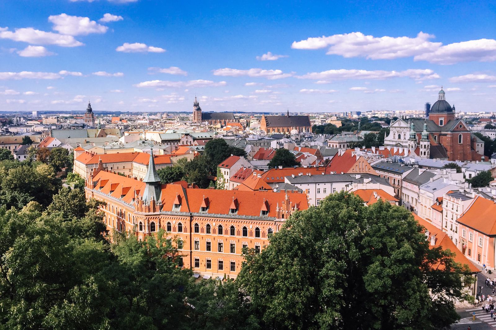 Krakow in summer - My, Krakow, Travels, Poland, The photo, My, Longpost