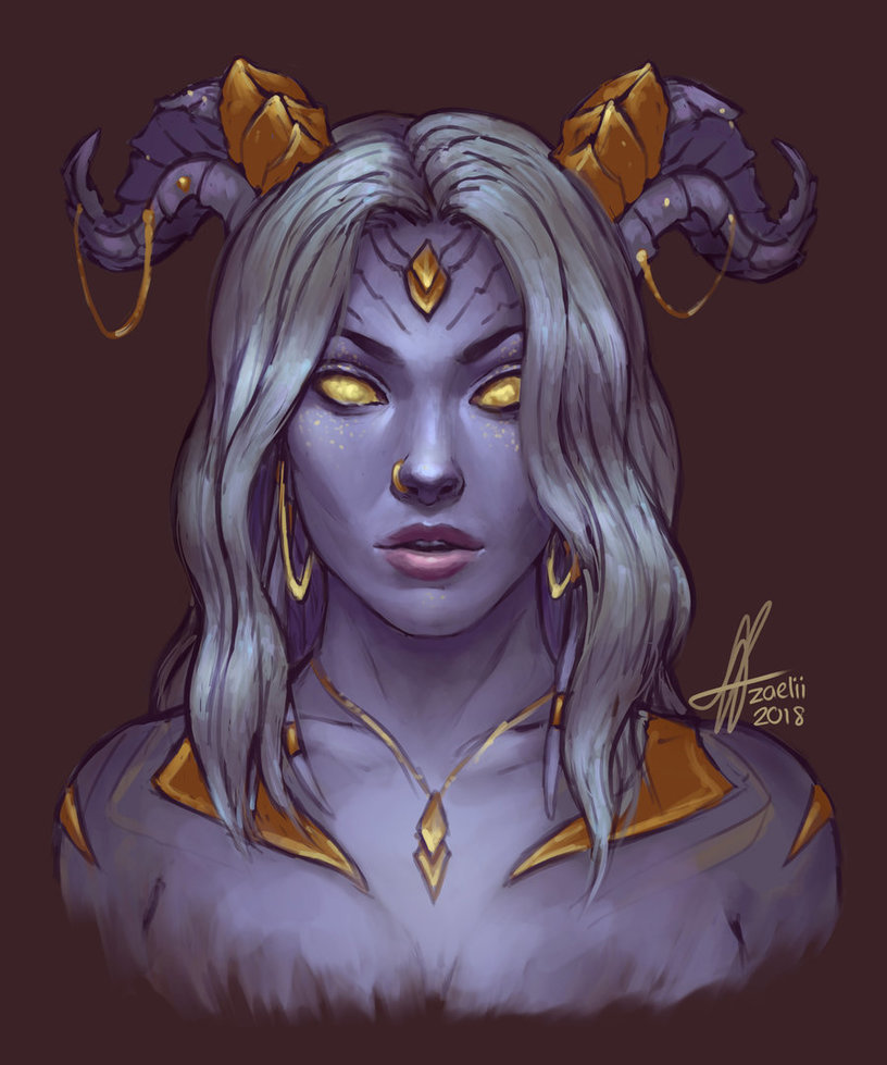 illumined - Illuminated drains, Art, World of warcraft, Warcraft, , Draenei