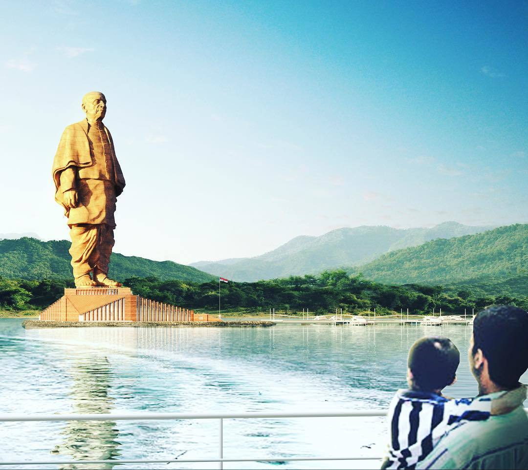 The world's largest statue is being built in India - The statue, India, , Interesting, Longpost, Sculpture, Big size