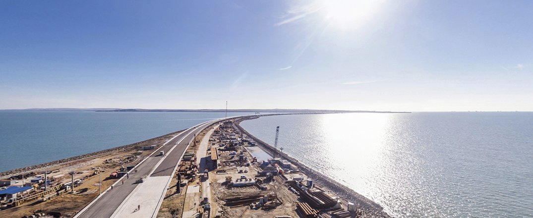 Crimean bridge. Today March 2018. Kerch Bridge - Crimean bridge, Crimea, Kerch bridge, Bridge, March