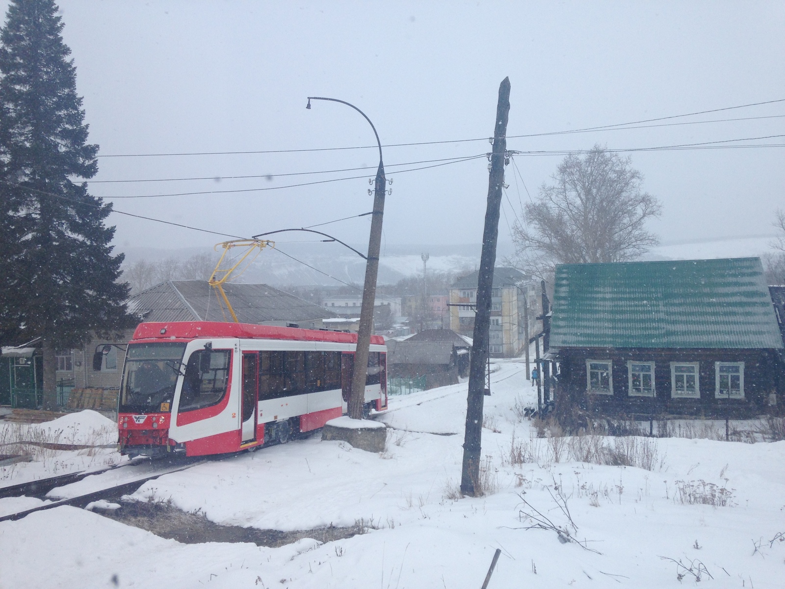 Tram - My, Tram, Ust-Katav, The photo