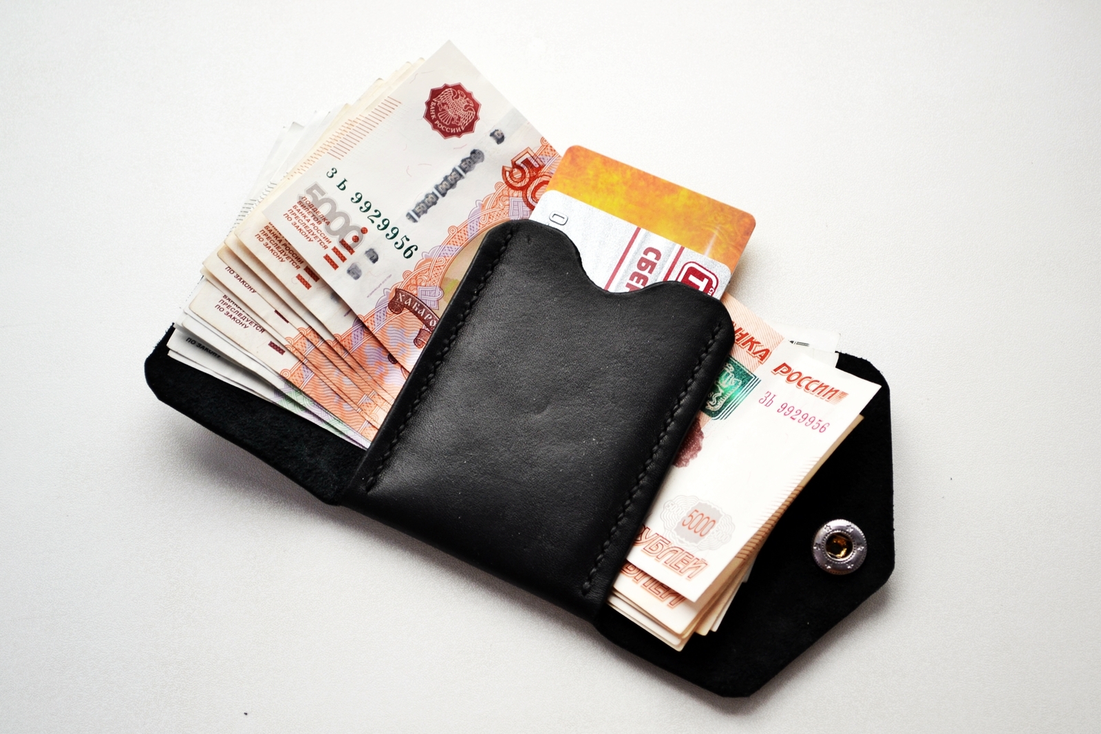 T - wallet. Worklog. - My, Leather, Wallet, Purse, With your own hands, Worklog, Handmade, Longpost