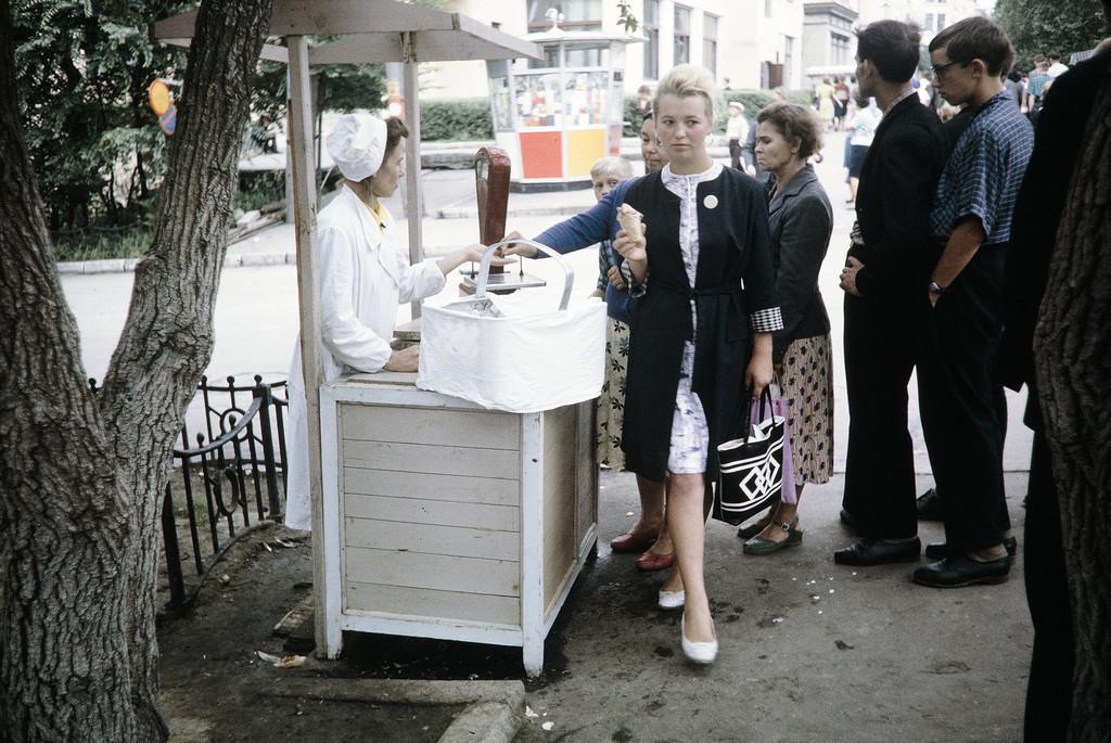 Фотографии 1959г. Советская торговля - Фотография, Советская торговля, Россия глазами иностранцев, Длиннопост, Торговля