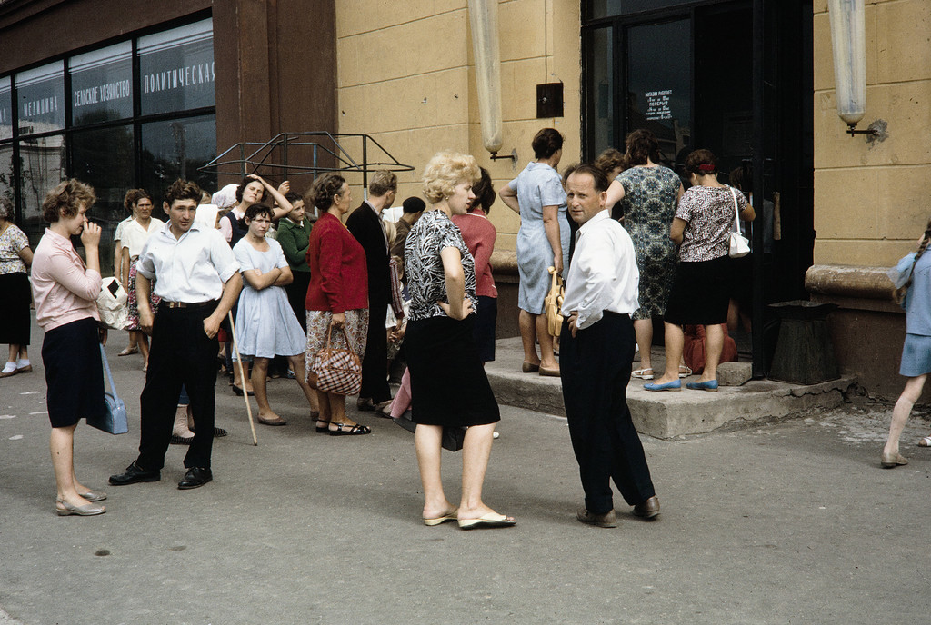 Фотографии 1959г. Советская торговля - Фотография, Советская торговля, Россия глазами иностранцев, Длиннопост, Торговля