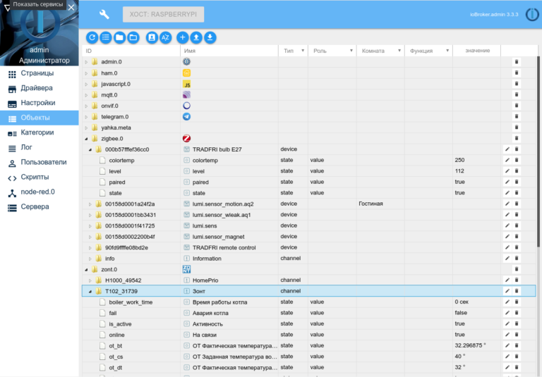 IoBroker - open automation system - Openhab, Majordomo, Home assistant, Domoticz, Homebridge, Smart House, Rasberi PI, Orange pi, Video, Longpost