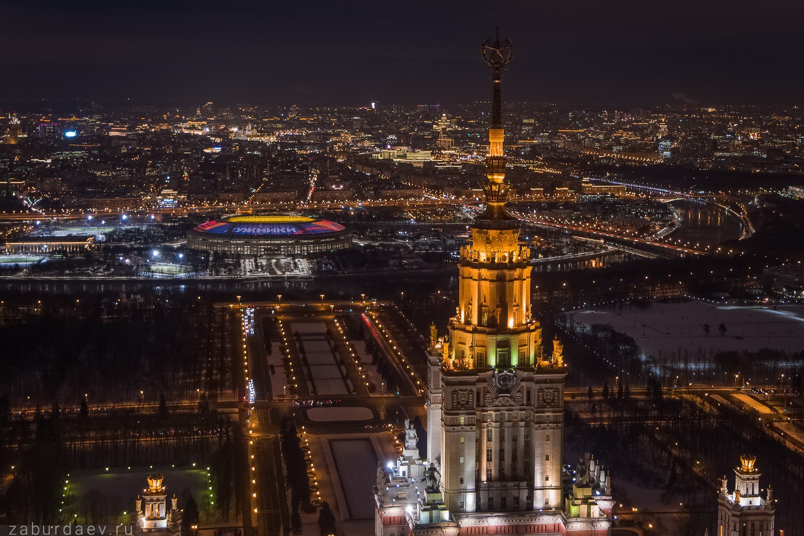 Luzhniki Stadium - , Luzhniki, Moscow, Quadcopter, The photo, Longpost