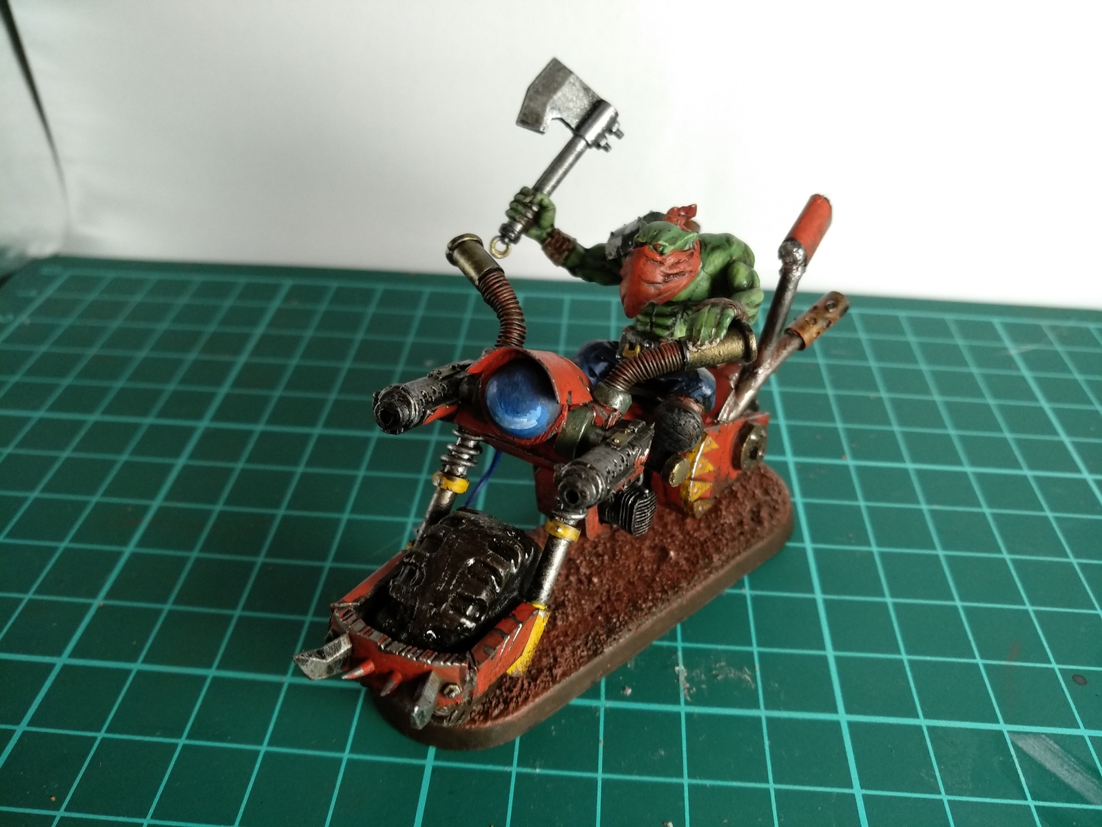 How I decided to play tabletop warhammer. - My, Wh miniatures, Warhammer 40k, Orcs, Painting miniatures, Miniature, Longpost
