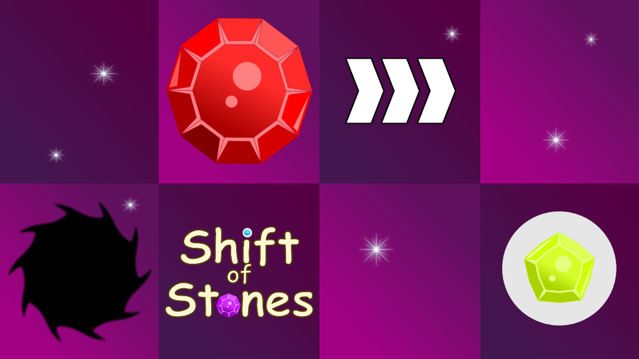 Shift of Stones - набирающая популярность головоломка - Моё, Головоломка, Инди игра, Диамант, Три в ряд, Длиннопост