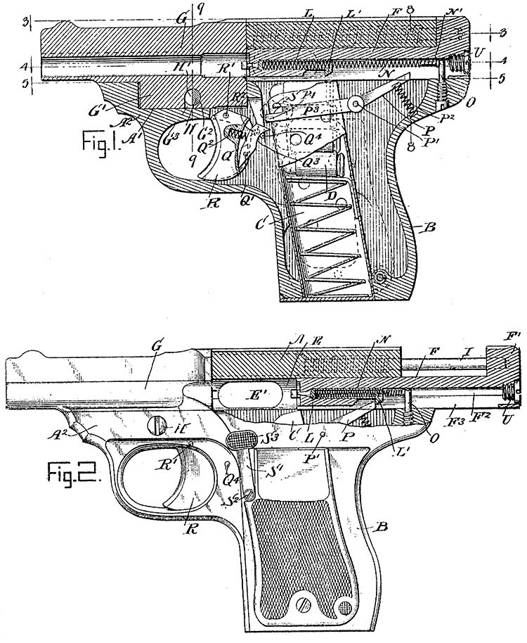 Pistol for Kutuzov: Warner Infallible - Weapon, , , Forgotten Weapons, Video, Longpost, Pistols, Inventions