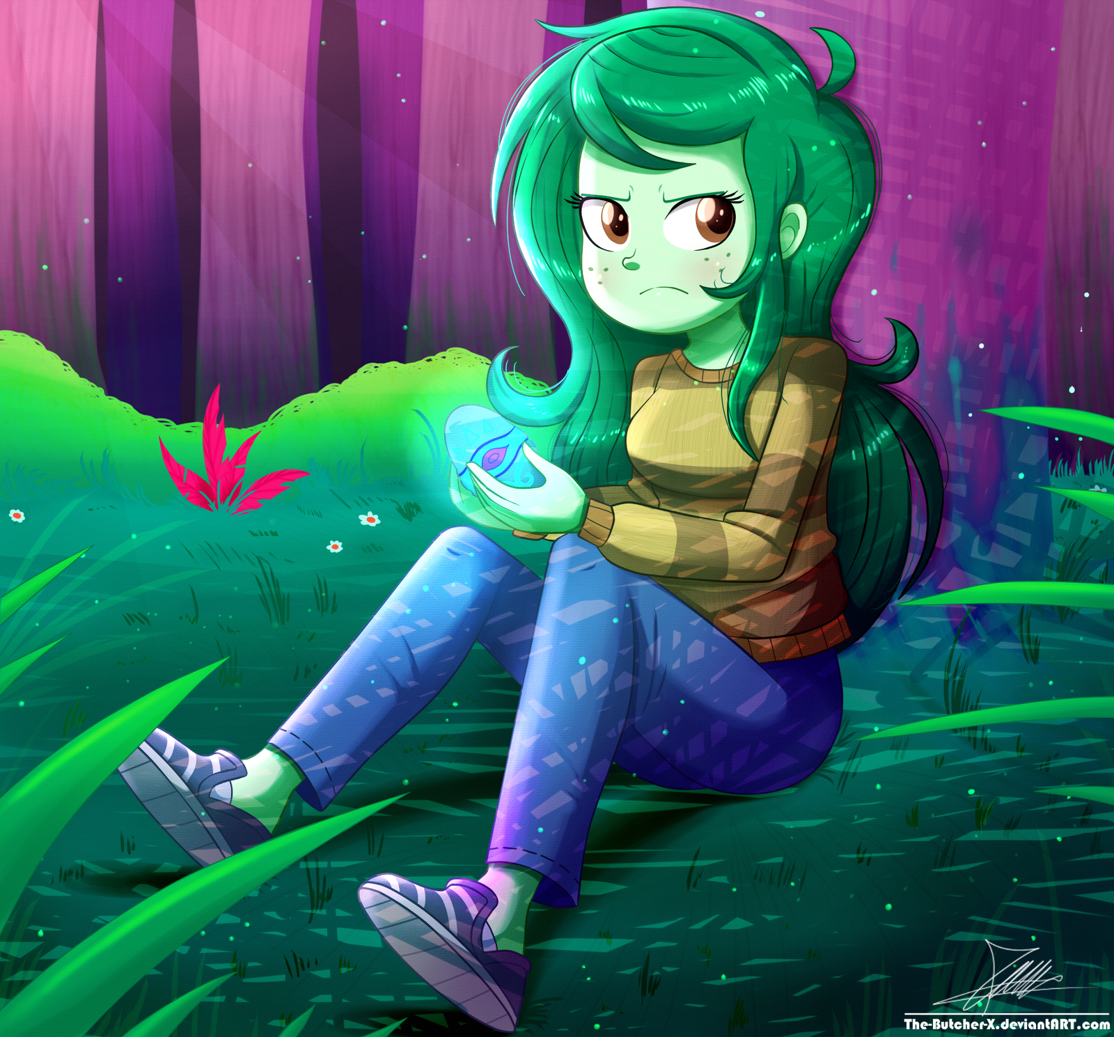 Wallflower - My little pony, Equestria girls, Wallflower Blush, Thebutcherx