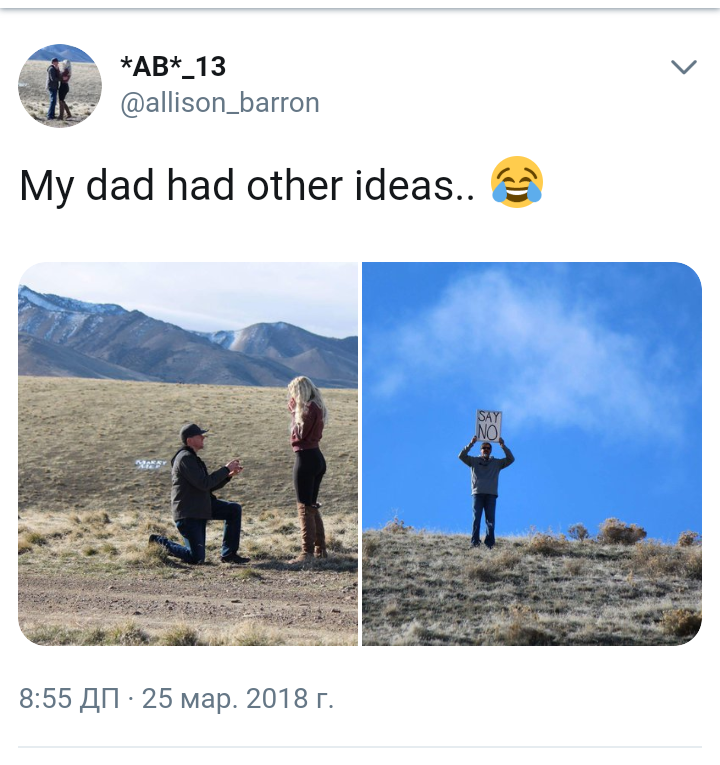 Dad will not advise garbage - Amateur translation, Marriage proposal, Dad, Picture with text, Twitter, Father