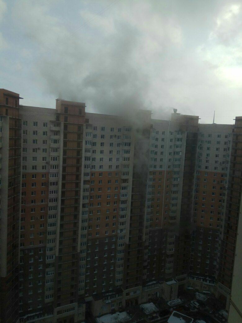 Petersburg. The skyscraper was on fire. 68 people were evacuated. - Saint Petersburg, House, Longpost