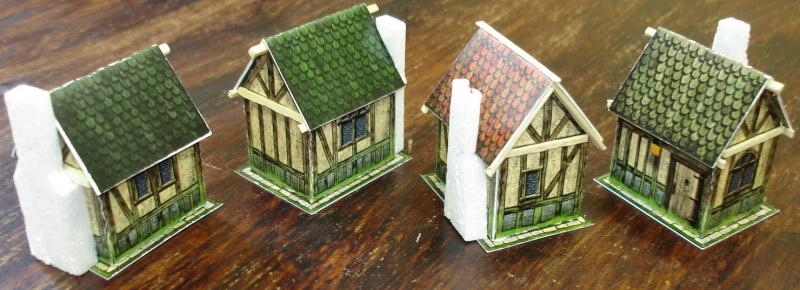 Terrain or paper modeling - My, Papercraft, Terrane, Models, Longpost