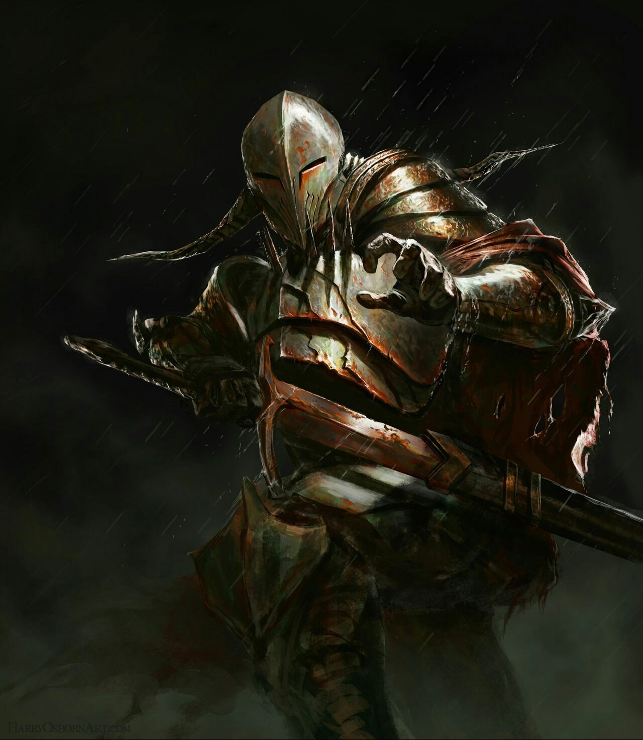 Undeads - Dark souls, Art, Not mine, Longpost