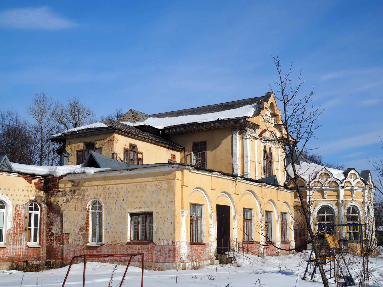 Усадьба Алтуфьево. Господский дом. 2018 год. - Моё, Фотография, Усадьба, Русские усадьбы, Длиннопост