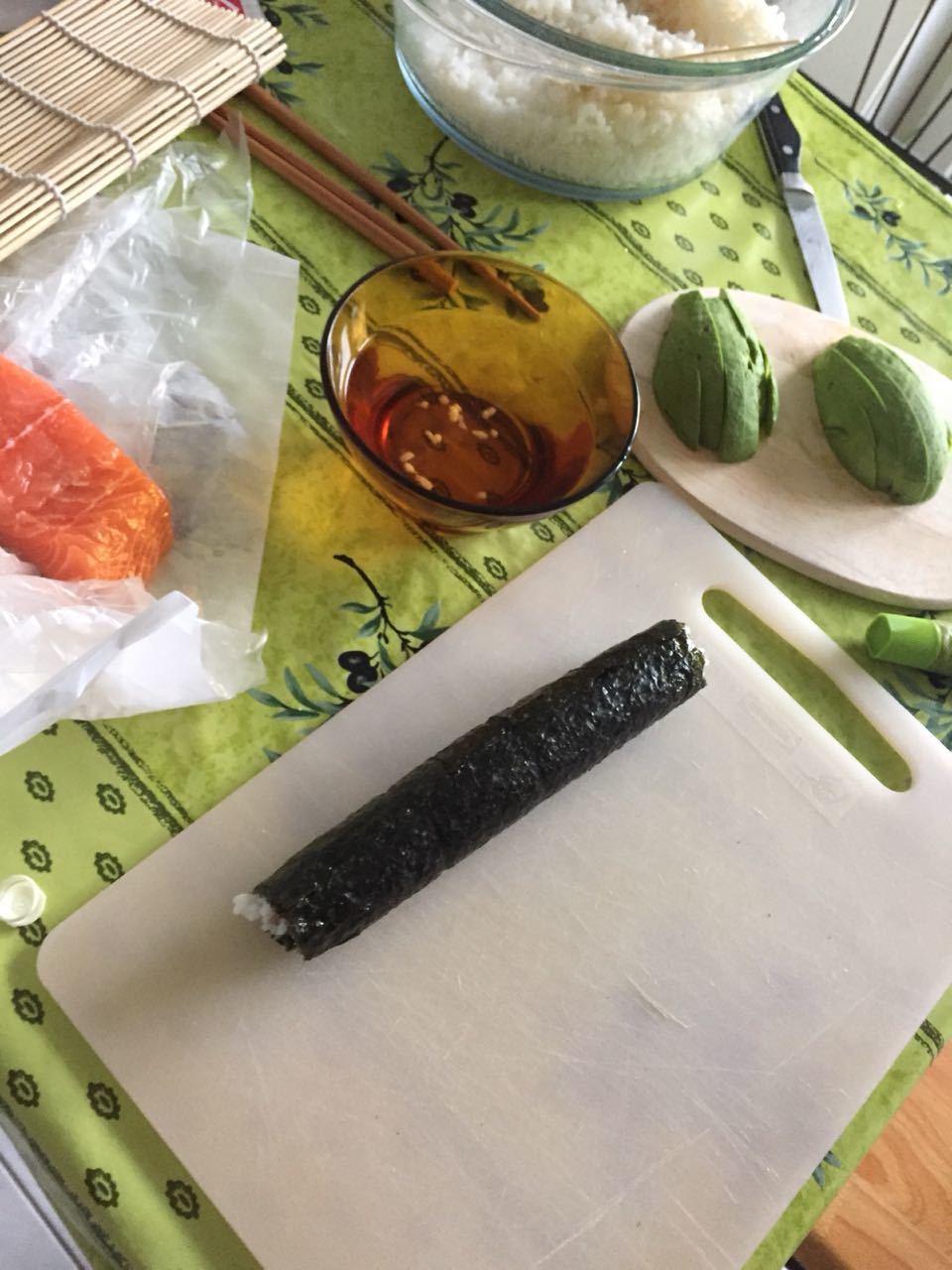 Sleight of hand and no cheating - My, Sushi, Preparation, Longpost