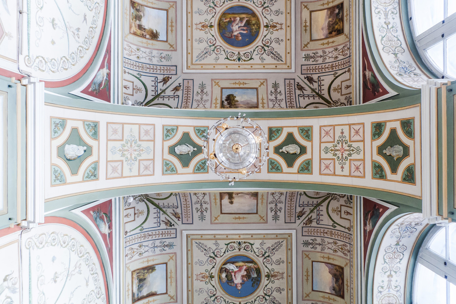 Ceilings of the Hermitage, amateur photos - My, Castle, Hermitage, Art, Architecture, Ceiling, Panasonic Lumix, Longpost