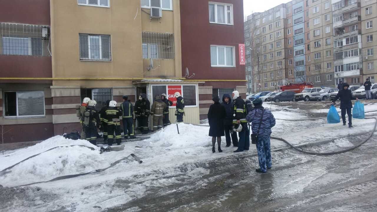 Пожар в Саратове | Пикабу