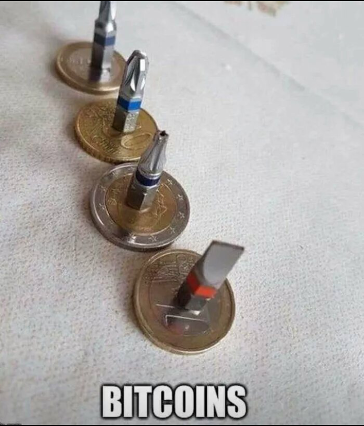 Bitcoin) - Coin, 9GAG, Humor