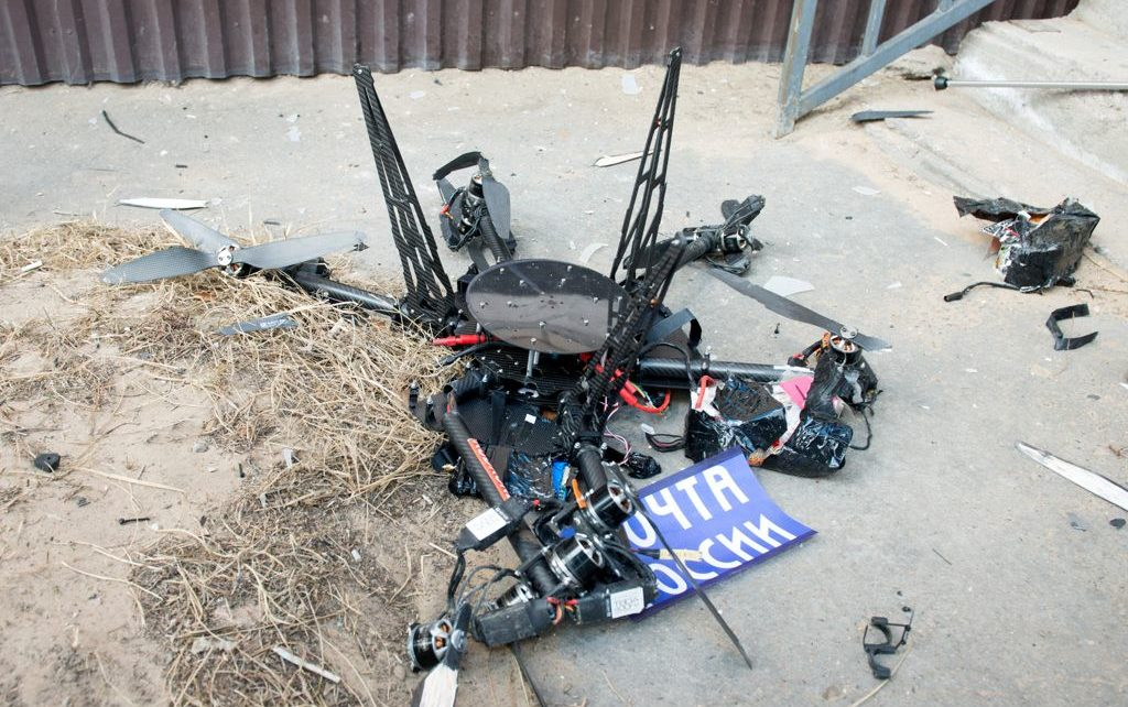 Tests of the Russian mail drone have failed. - Fiasco, Post office, Drone, hexacopter