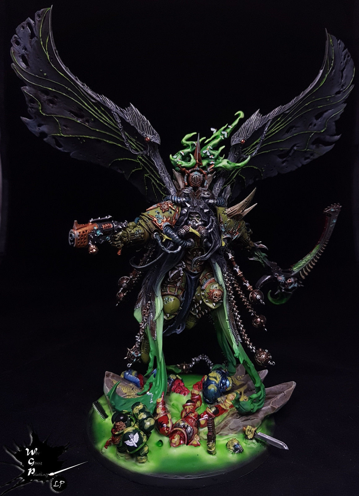 Mortarion - Warhammer 40k, Wh miniatures, Primarchs, , Death guard, Longpost