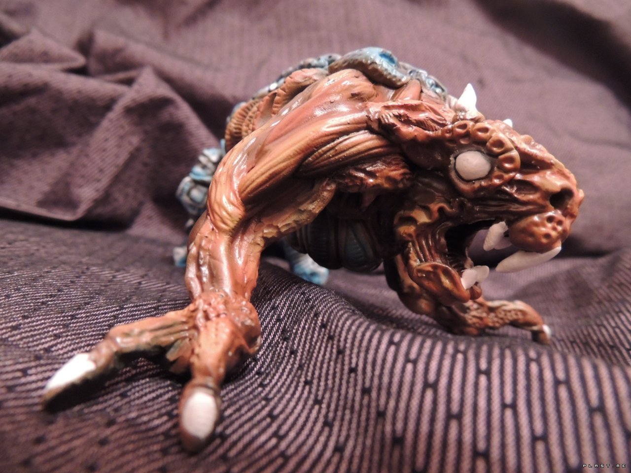 Saber-toothed rat-mouth - My, Rat, Polymer clay, , Longpost, Needlework without process