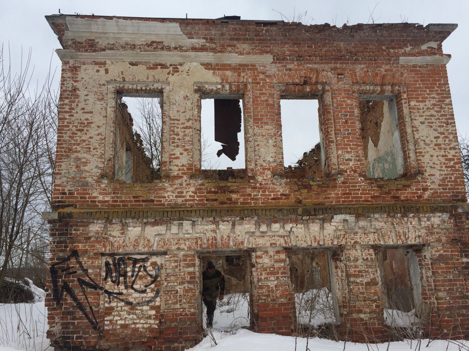 Abandoned estate Molodi - My, Urbanfact, , Manor, Chekhovsky District, Abandoned house, Longpost