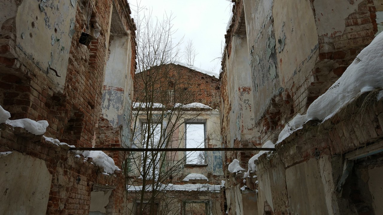 Abandoned estate Molodi - My, Urbanfact, , Manor, Chekhovsky District, Abandoned house, Longpost