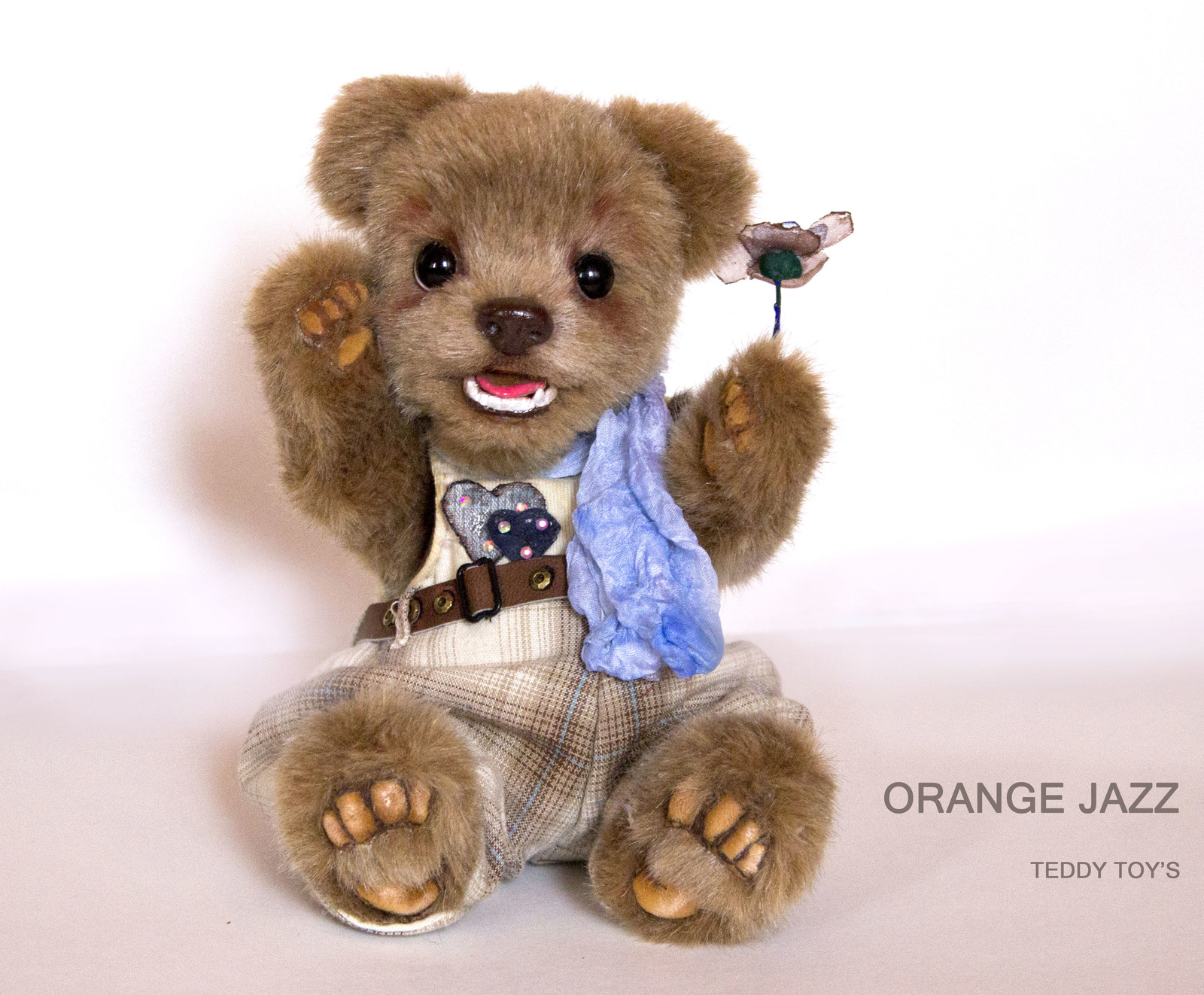 Teddy Bear Henry - My, Soft toy, Author's toy, Teddy bear, Teddy's friends, Longpost