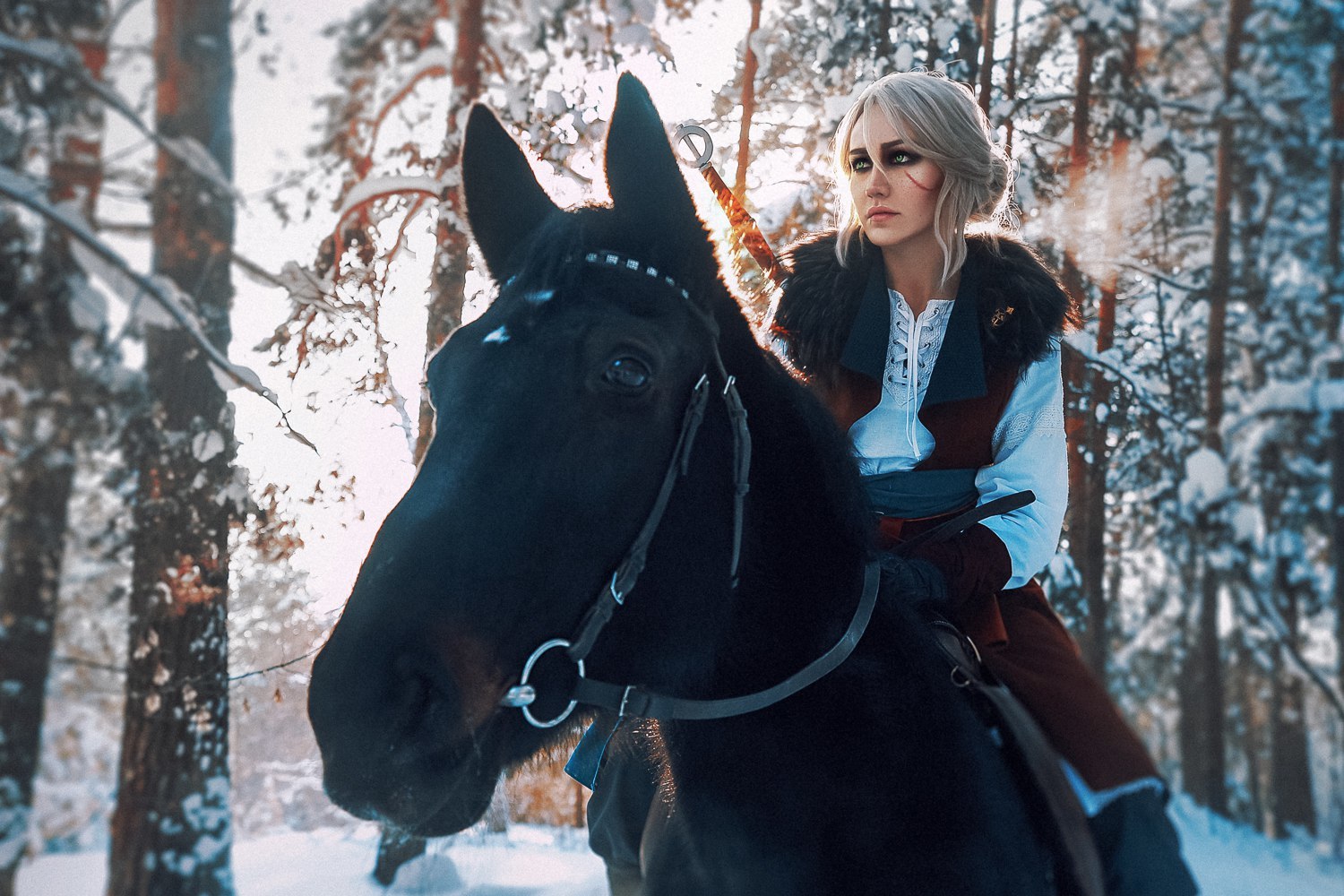 Ciri. - Ciri, Witcher, Cosplay, , Girls, Games, Longpost