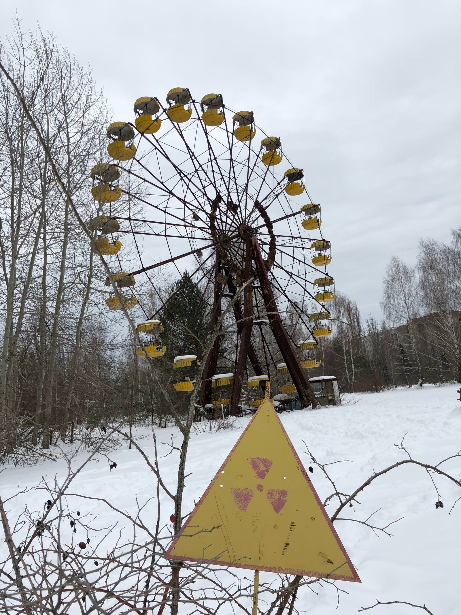 Abandoned amusement park in Pripyat. - Pripyat, Amusement park