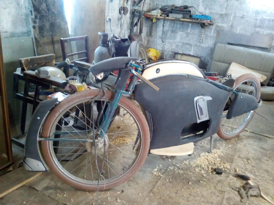 Interesting creation - Moto, Moped, Homemade, Drive2, Longpost, The photo