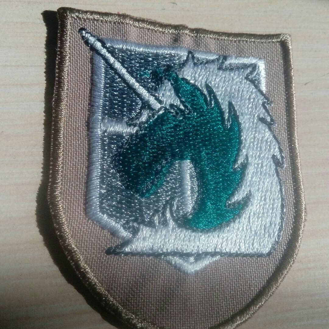 Backpack canvas anime - My, Handmade, Backpack, Attack of the Titans, Needlework, Anime, Longpost