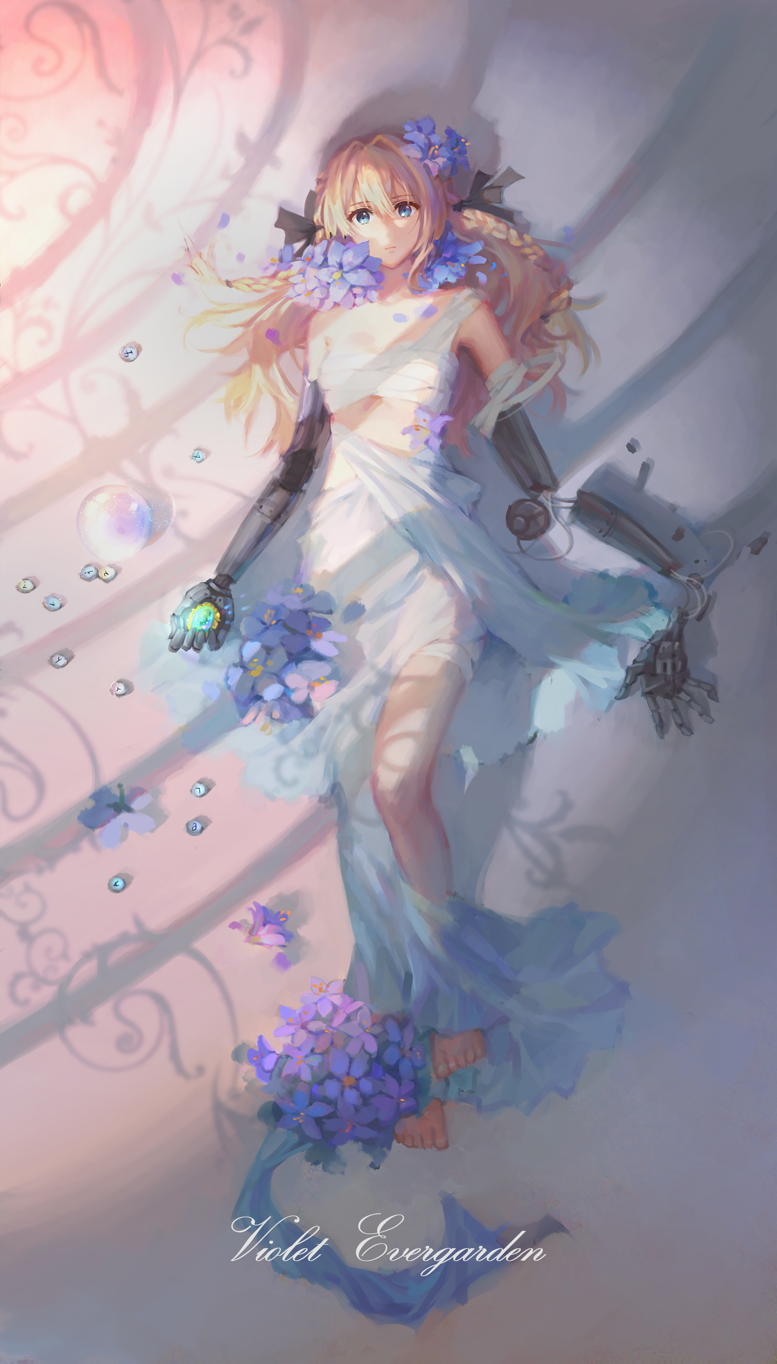 Violet Evergarden - Anime art, Anime, Violet Evergarden, Emc2