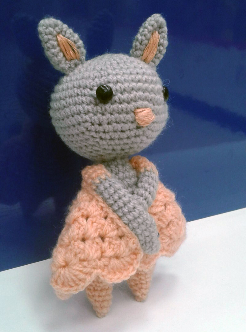 Berta the flying cat - My, Amigurumi, Needlework, Bat, Needlework without process, Crochet, Hobby, Longpost