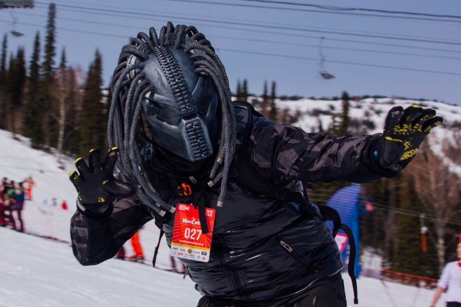 The carnival of the Grelka Fest festival was held in the Siberian resort of Sheregesh - Sheregesh, Resort, Siberia, The festival, , Carnival, Video, Longpost