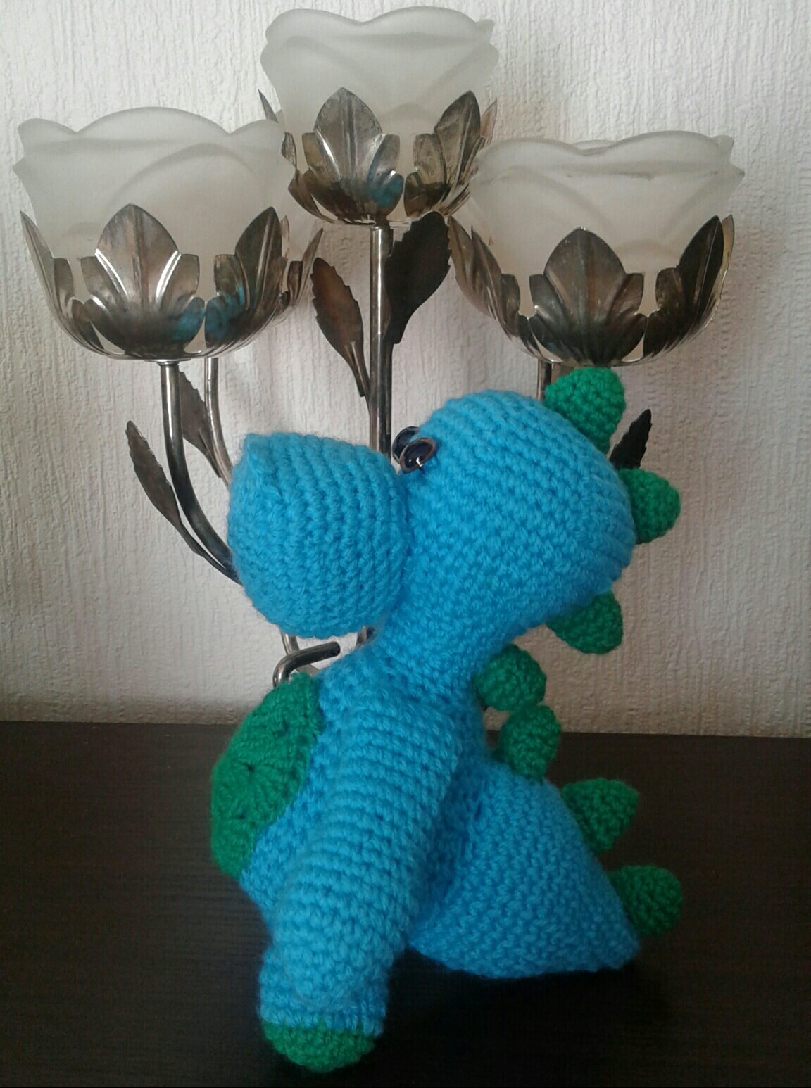 Drakosha - My, Amigurumi, Crochet, Needlework without process, Hobby, The Dragon, Knitted toys, Longpost