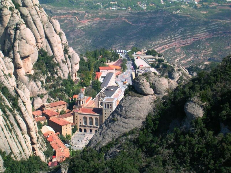 Monastery of Montserrat, Spain. - Monastery, Spain, Longpost