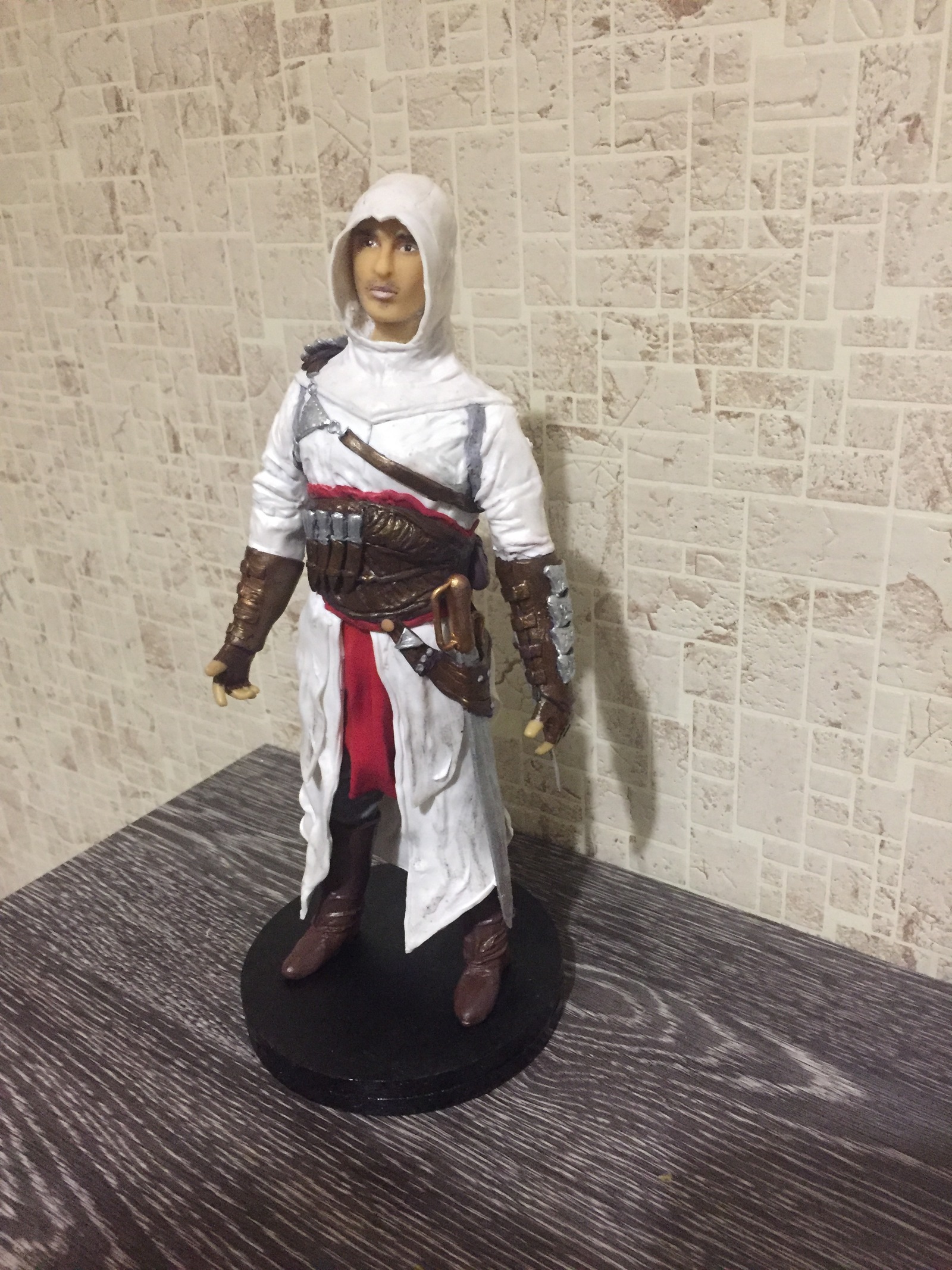 Altair - My, Altair, Character, Characters (edit), Polymer clay, Longpost