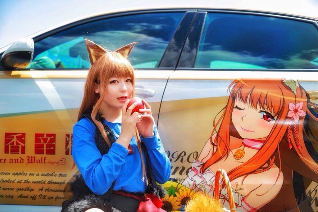 Goddessmobiles :) - Itasha, Anime, Spice and Wolf, Horo holo, Holo, Nissan, Audi, Longpost